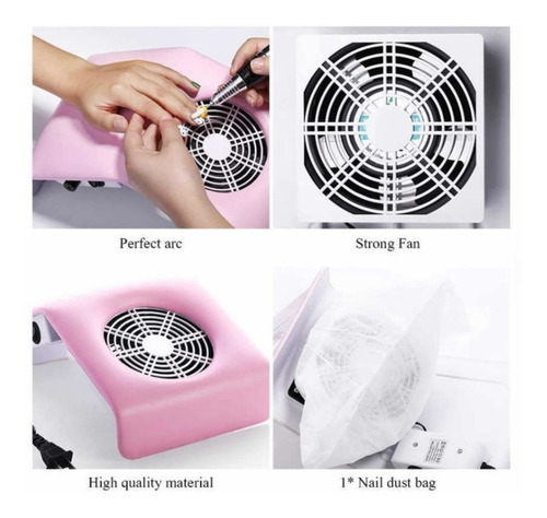 Imagen 3 de 3 de Extractor De Polvo Uñas Acrílicas Nails