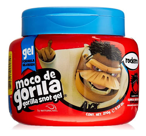 Moco De Gorilla Rockero Mega Gel, Quizz, 9.52 Oz
