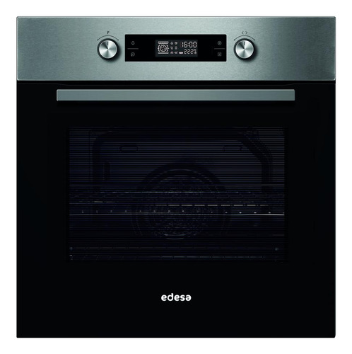 Horno Electrico Empotrar Edesa Pirolitico 70lts 4 Cristales Color Negro EOE-8411 P X