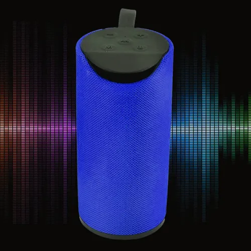 Parlante Bluetooth Recargable Usb/tf/fm Azul