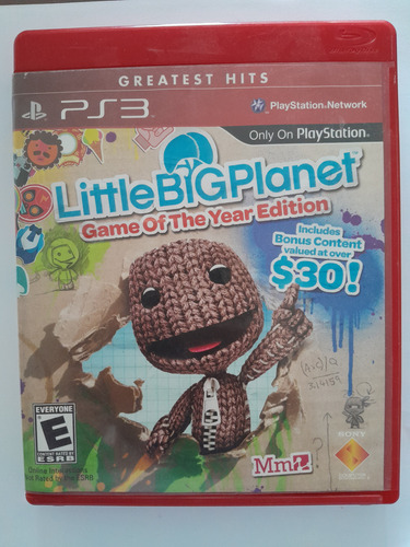 Little Big Planet Game Of The Year Edition Playstation 3 Ps3 (Usado)