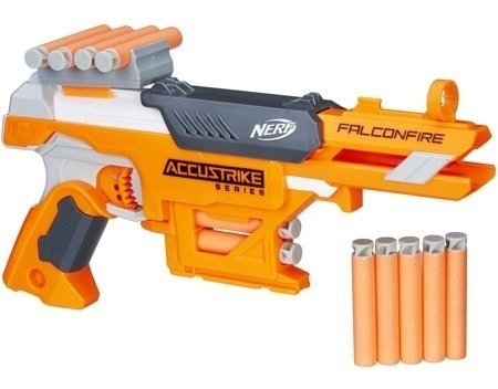 Nerf-elite N-strike Falcon Fire Pistola Lanza Misiles Hasbro