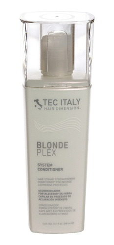 Acondicionador Cabello Decolorado Tec Italy Blonde 300 Ml