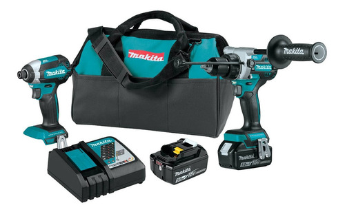 Makita Xt291t 18v Lxt® - Kit Combinado Inalámbrico De Ion.