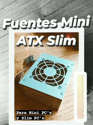 Fuente Slim 450 Watts 450w Itx Sfx Shure Sentey / Oferton !!