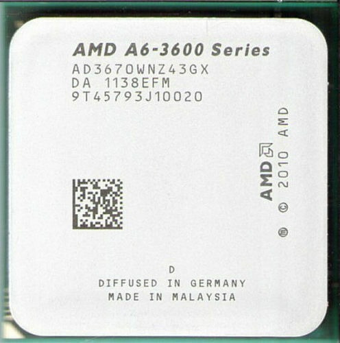 Procesador Amd A6-3670k Series Fm1