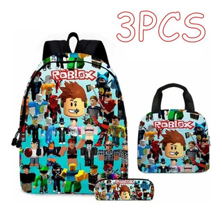 Juego De Bolsa De Lápices Con Mochila Escolar Roblox De 3 Pi Juego De Bolsa De Lápices Con Mochila Escolar Roblox De 3 Pi