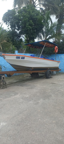 Vendo Barco De Fibra 5.70 M, Motor Yamaha 40 Hp 2022 Partida