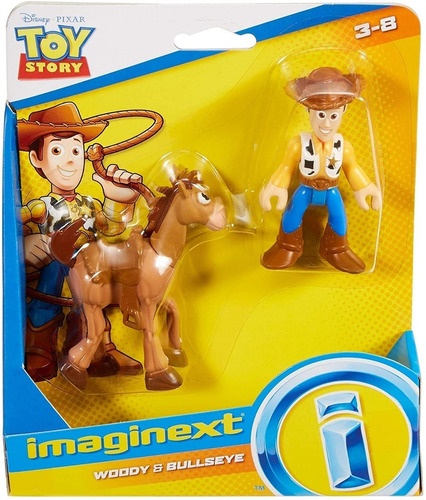 Fisher-price Imaginext Toy Story Woody & Tiro Al Blanco