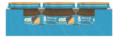 Gerber Cosecha Natural ciruela pasa 71g