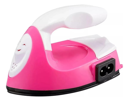 Mini Plancha Premium Portatil Viajera Para Ropa Mini Iron Rosa Chicle