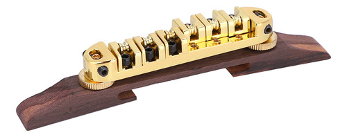 Guitarra De Jazz Tailpiece Bridge Rosewood Base Bridge Screw