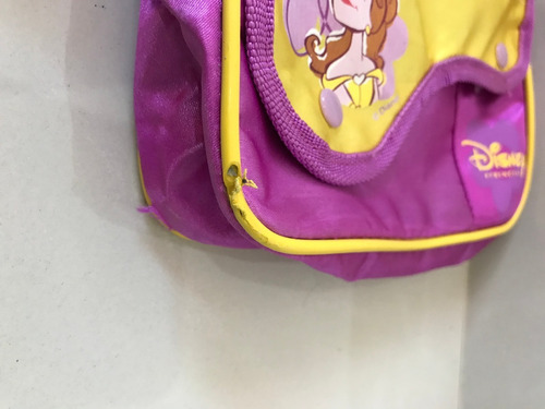 Cartera Bella Disney Con Cierre Y Boton Con Detalle