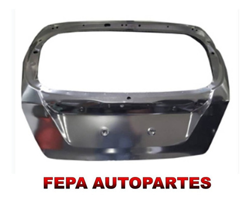 Porton Trasero Ford Fiesta Kinetic 10/13 Compuerta Mexicano