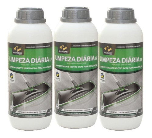 Kit Detergente Concentrado Lp: Limpeza Diária Lp 1l