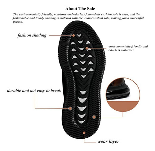 Zapatos De Deporte Cómodos Casuales Antideslizantes Hombres