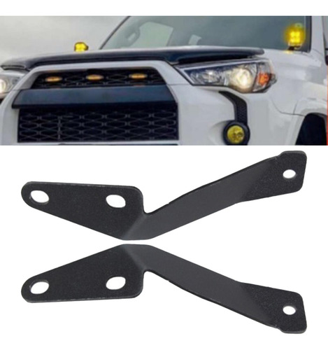 2x Auto A Pillar Fog Light Hood Ditch Light Bracket Mount