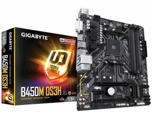 Tarjeta Madre Gigabyte - Motherboard - Mb Ga-b450m Ds3h /v