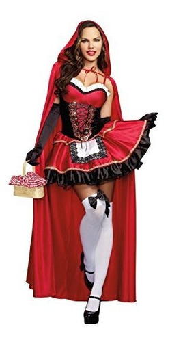 Disfraz Talla X-small Para Mujer De Caperucita Roja