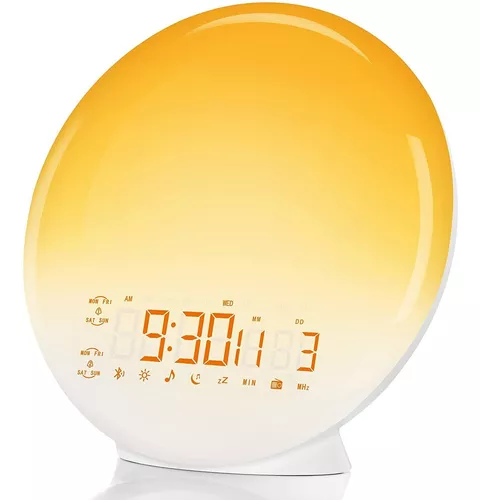 Reloj Despertador De Amanecer, Luz De Despertar Para Niños