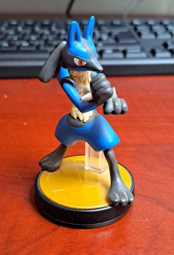 Figura Amiibo Lucario (super Smash Bros.) (usado)