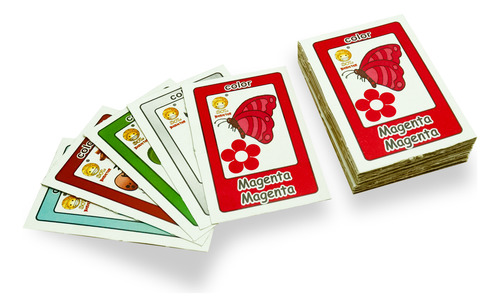 Juego De Memoria De Colores Español Ingles