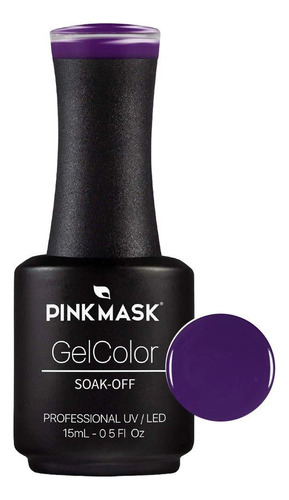 Esmalte Para Uñas En Gel Semipermanente Pink Mask Purpura