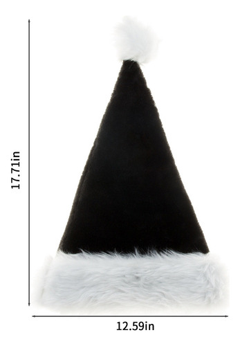 . Sombrero De Navidad Sombreros De Papá Noel Gorro Grueso