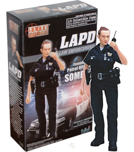 1/6 Lapd Female Patrol Officer: Somers Fig 12 PuLG By Bbi