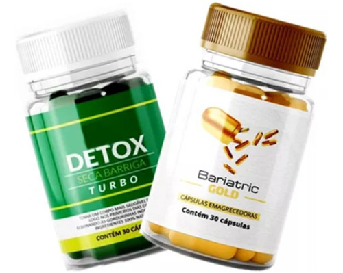 Kit Gold + Detox Derrete Gordura Turbo Extra Forte C/ Nota