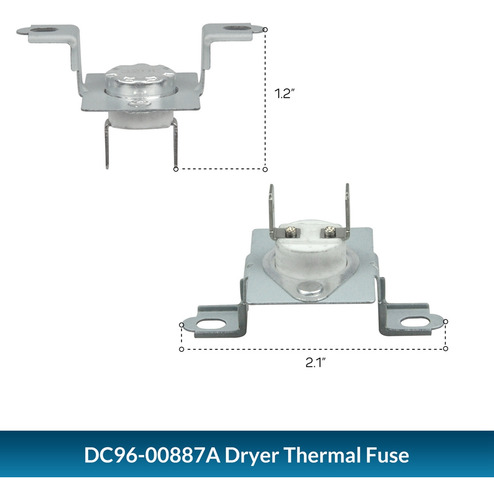 Fusible Térmico De Secadora Dc96-00887a Dc47-00016a Dc47-000