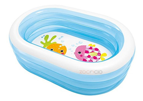 Piscina Inflable My Sea Friends  3 Aros 163  Intex 57482