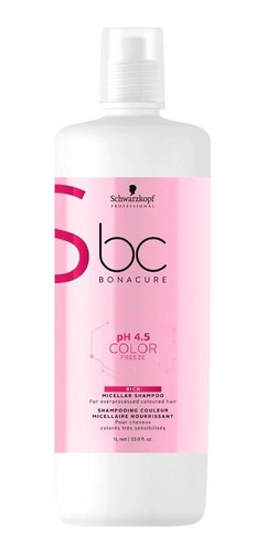 Shampoo Enriquecido Bc Color Freeze - Schwarzkopf 1 L