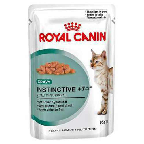 Royal Canin Sachê Feline Instinctive +7 Gatos Adultos 85g