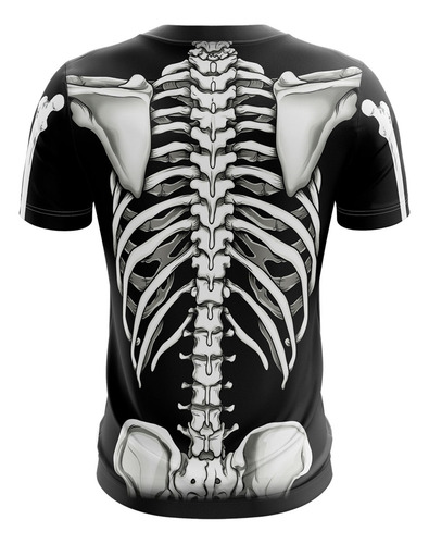 Playera Sublimada Esqueleto