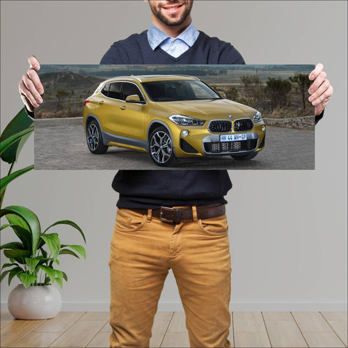 Cuadro 30x80cm Auto 2018 Bmw X2 M Sport X Za 768 681