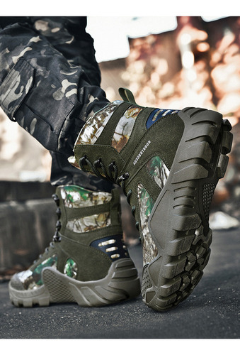 Botas Tacticas Hombre Training Comodos Correr Militar Casual