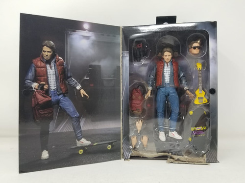 Neca Back To The Future Ultimate Marty Mcfly 7 Caja Dañada