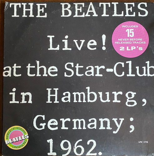 Disco Lp - The Beatles / En Vivo!. En El Star. Album (1978)