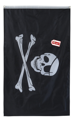 Bandera Pirata 90x150cm Calavera Terror Halloween -  Cc