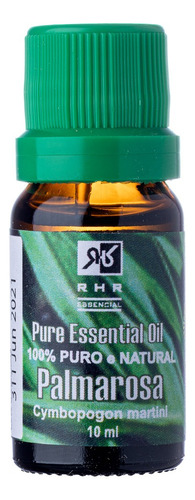 Óleo Essencial De Palmarosa 100% Puro (10ml) Rhr