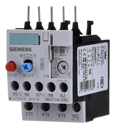 Rele De Sobrecarga 16-25a 3us55002c Siemens