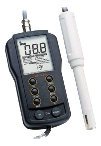 Hanna Instruments Hi -6n Medidor Ph/ec/tds De Temperatura C.