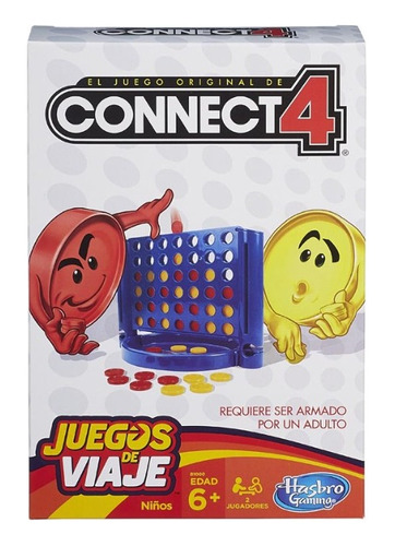 Juegos De Viaje Connect 4 Juego De Mesa Hasbro