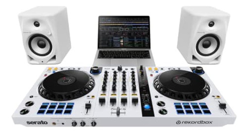 Pioneer Dj Monitor Speaker And Subwoofer Part, White Dm-50d