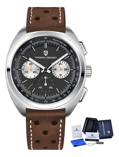 Reloj Cronógrafo Pagani Design De Cuarzo Para Hombre, Acero