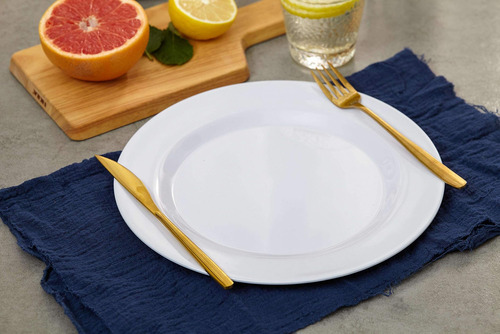 6pcs Melamina Placas De Jantar - Placas De Melamina De 10,75