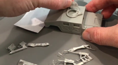 Humvee Spec Ops Insertion Vehicle Project Z Resina Warlord