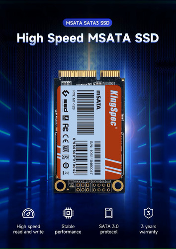 Disco Duro Msata Ssd 2tb Kingspec Huadisk