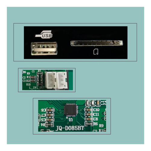 H Módulo De Audio Control Remoto Entrada De Línea 5v
